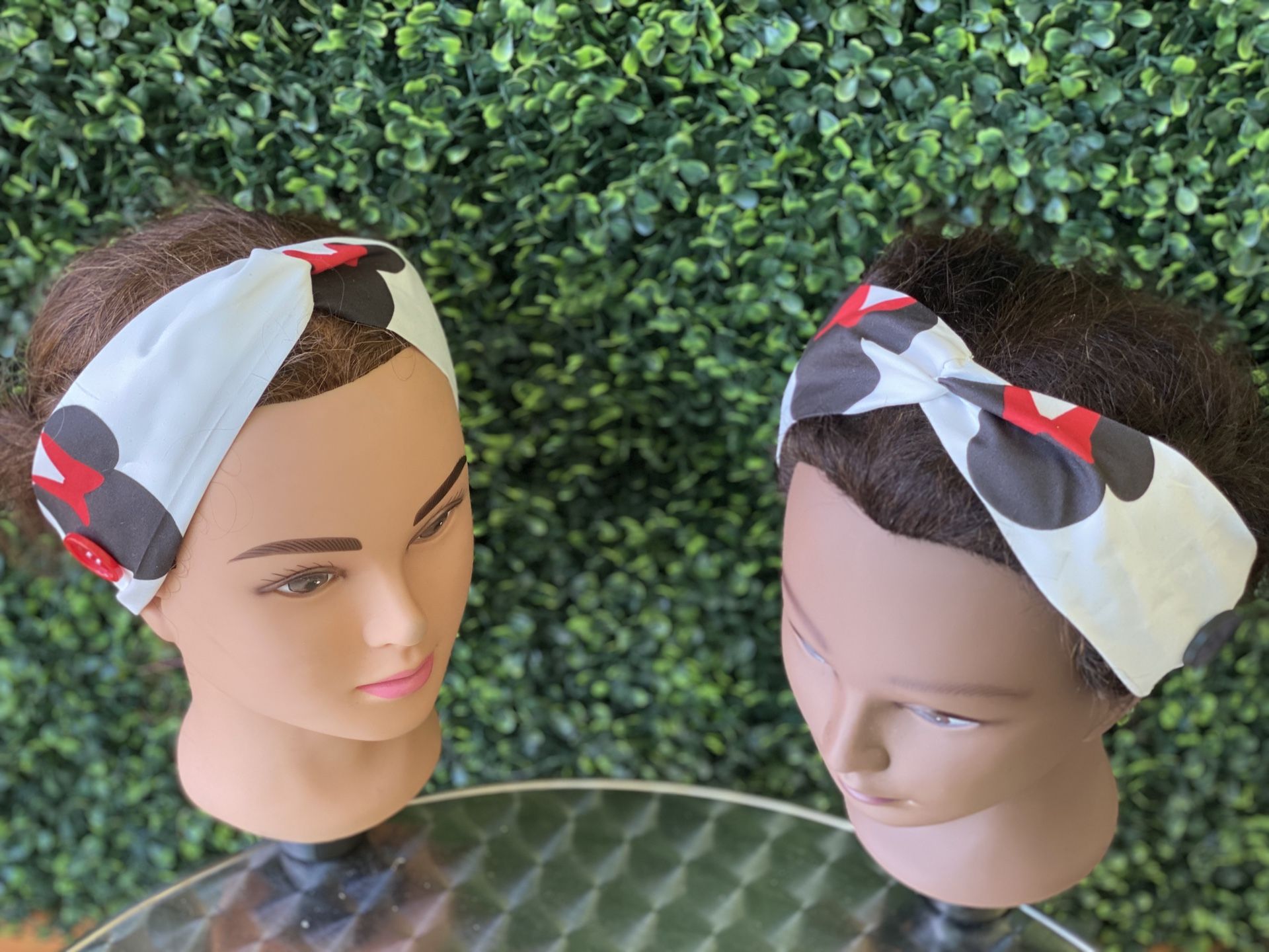 Minnie Mouse ear saver headband
