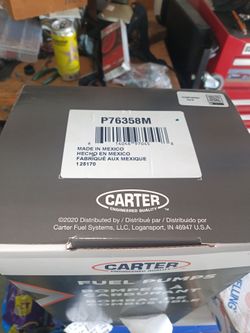 Carter P76358M Fuel Pump