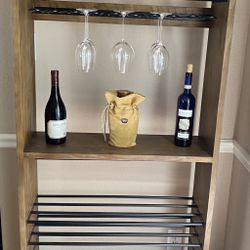 Wine And Whiskey Rack