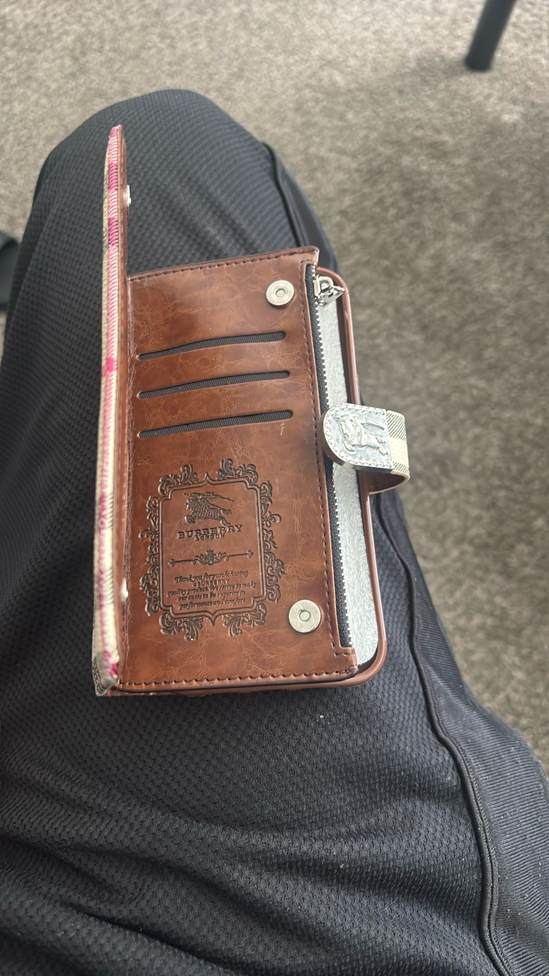 Burberry Case For iPhone 14 Pro Max Brand New For $30