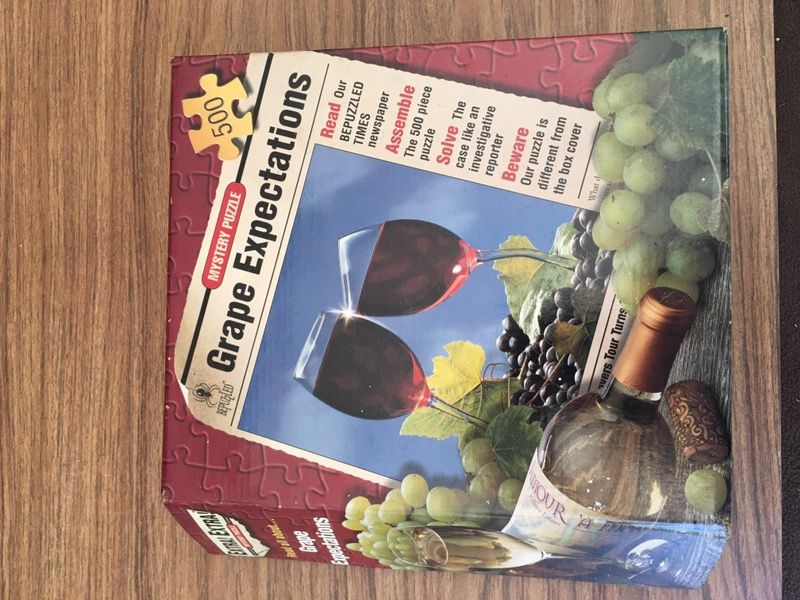 Wine game puzzle