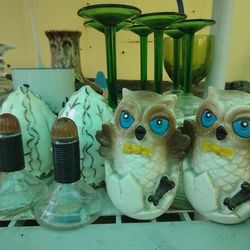 Vintage Variety Salt N Pepper Shakers 