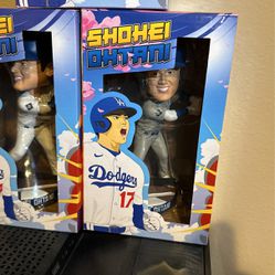 Ohtani Dodgers Bobble Head Grey Jersey Limited /1700
