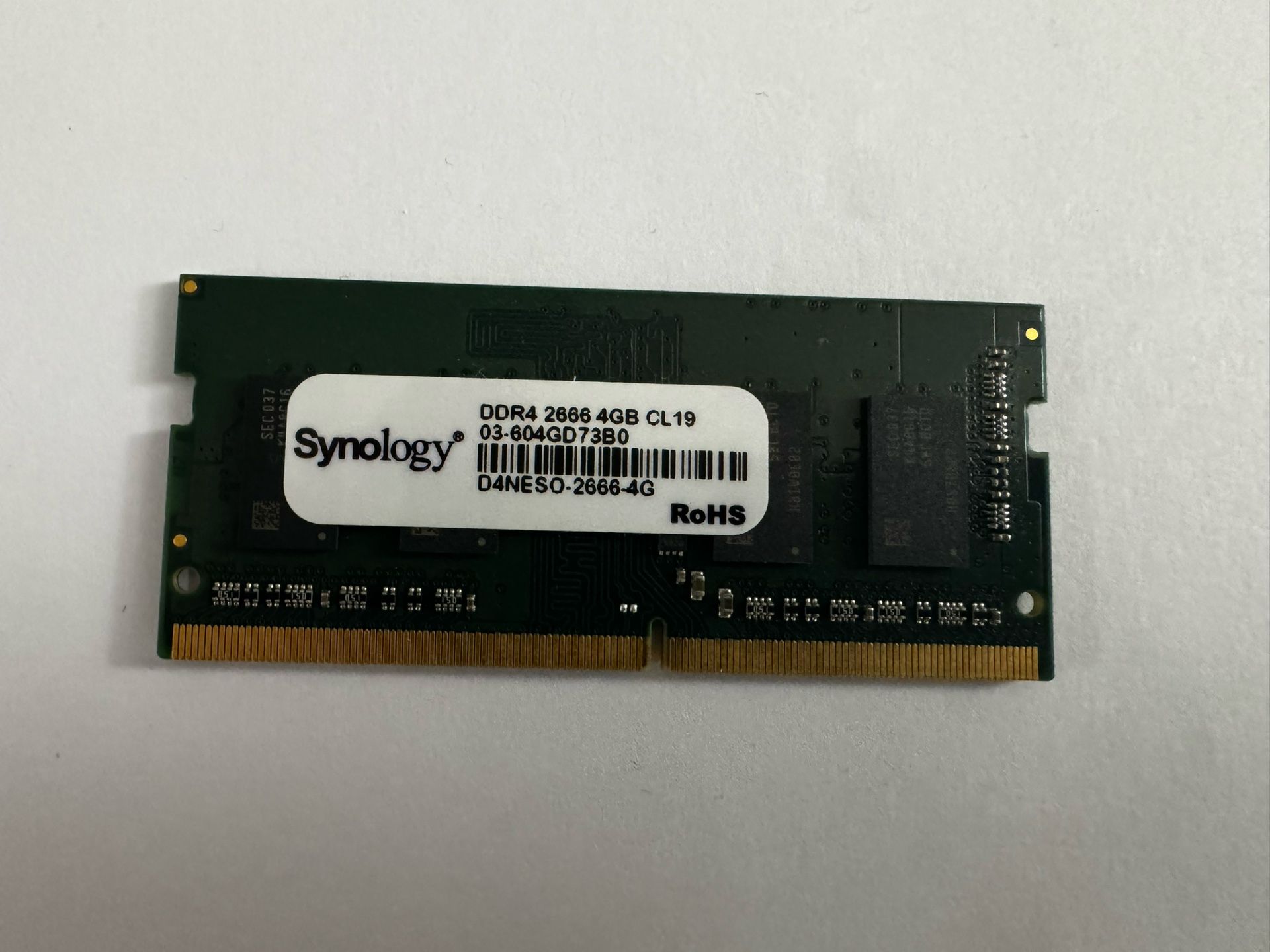 SYNOLOGY DDR4 2666mhz CL19 SO-DIMM