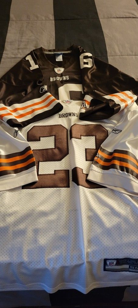Cleveland Browns Jerseys 2XL size 54