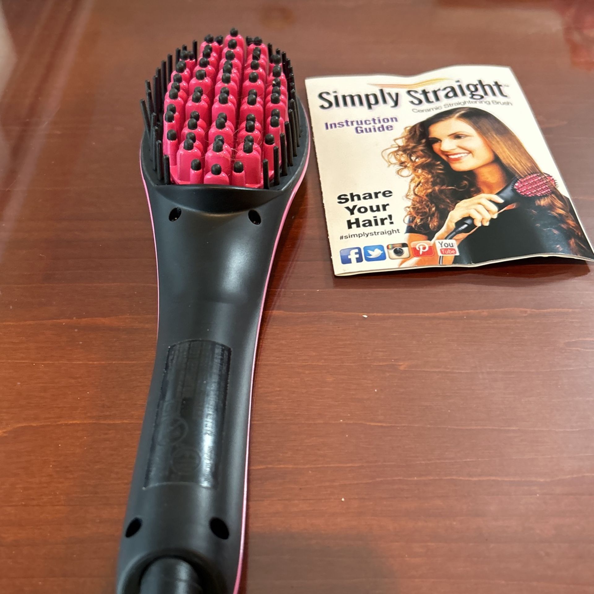 Ceramic Electric Straightening Brush