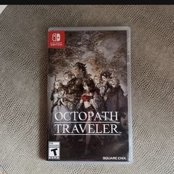 Octopath Traveler Nintendo Switch Video Game 