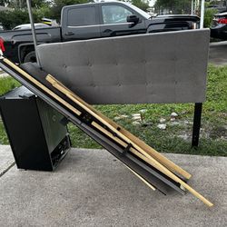 Queen size bed frame only