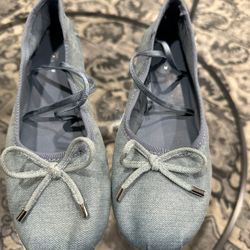 Denim Flats