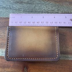 Card Holder Brown All Leather $5 (Edinburg)