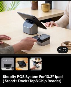 SHOPIFY POS SYSTEM AND CHIP READER