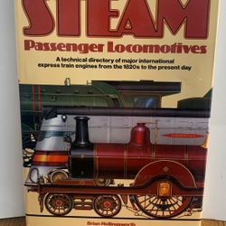 Steam Passenger Train Locomotives Book