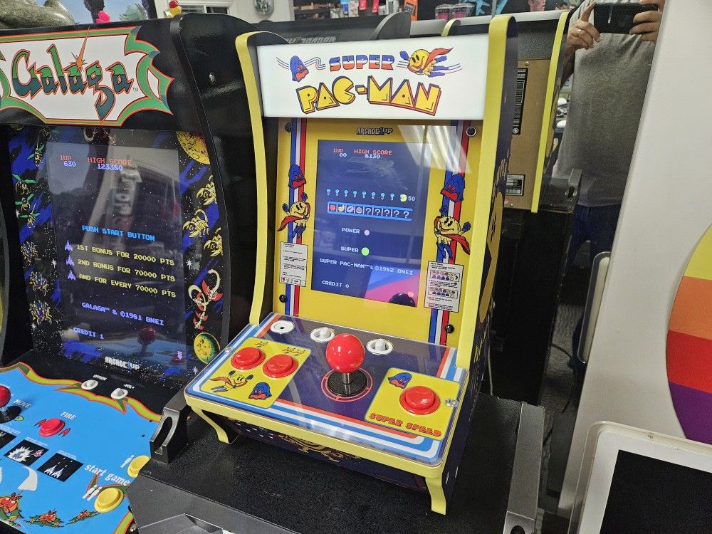 Super Pac-Man Arcade 1 UP Table Top Machine 