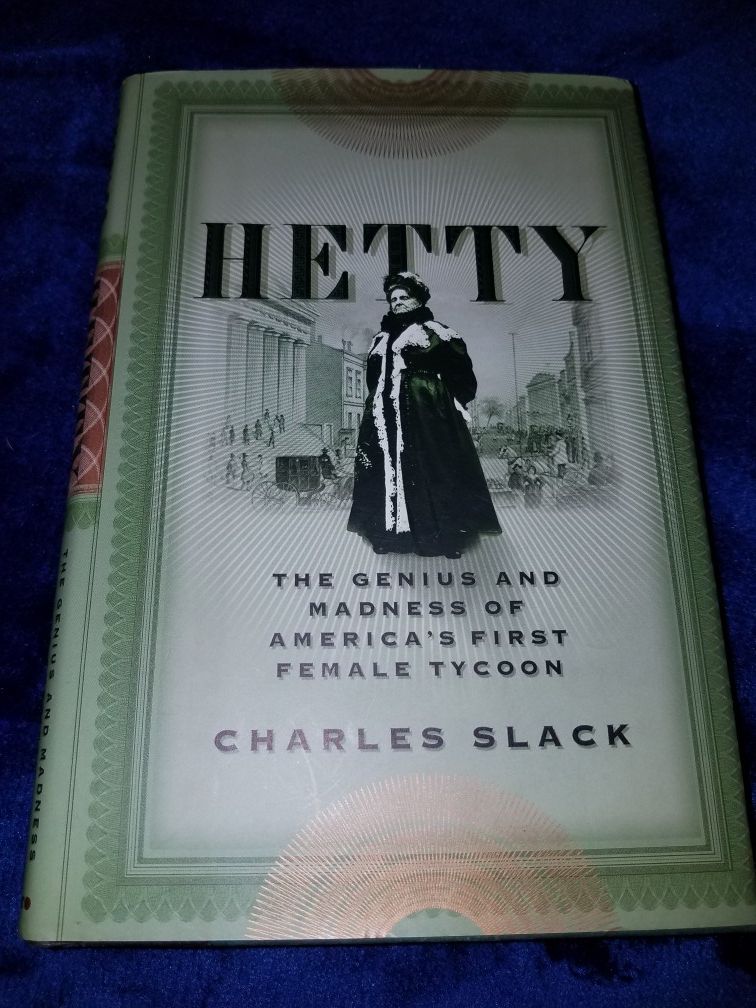 Hetty hardback book by Charles Slack