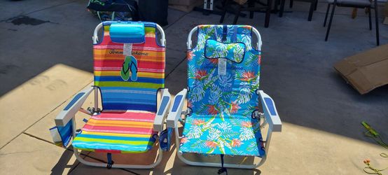 tommy bahama backpack beach chair $35 each or 2 for $60