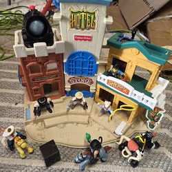 Fisher Price Western Playset