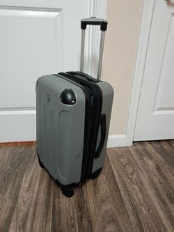 Carry-on Hard shell Luggage , 21"HX14"LX10"W, Travelers' Club Luggage (Small)
