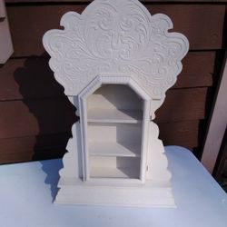 Vintage Clock Case / Shadow Box Shelf
