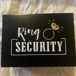 Ring Holder For Wedding/ Ring Security 