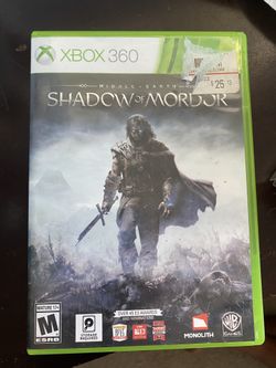 Shadow of Mordor Game Xbox 360