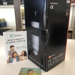 Sony FE 100-400mm F4.5-5.6 GM Lens For Limited Time Only At Downey Camera