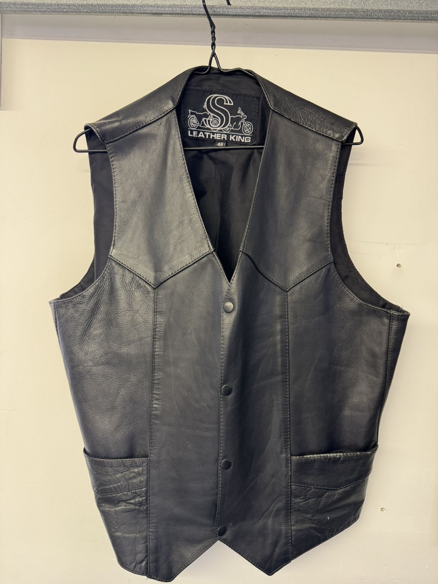 Leather Vests (two)