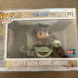 Luffy With Going Merry Funko Pop