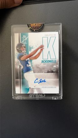 Cam Little (Record Breaking Kicker) Autograph Rookie Card