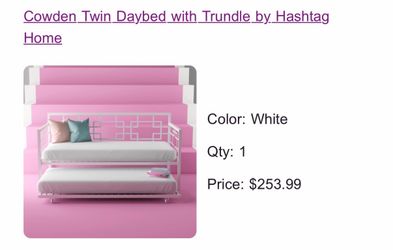 Twin daybed frame