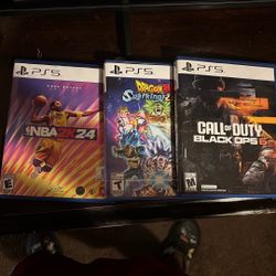 Selling Call Of Duty/ DragonBALL Sparking zero/ NBA 2k 24
