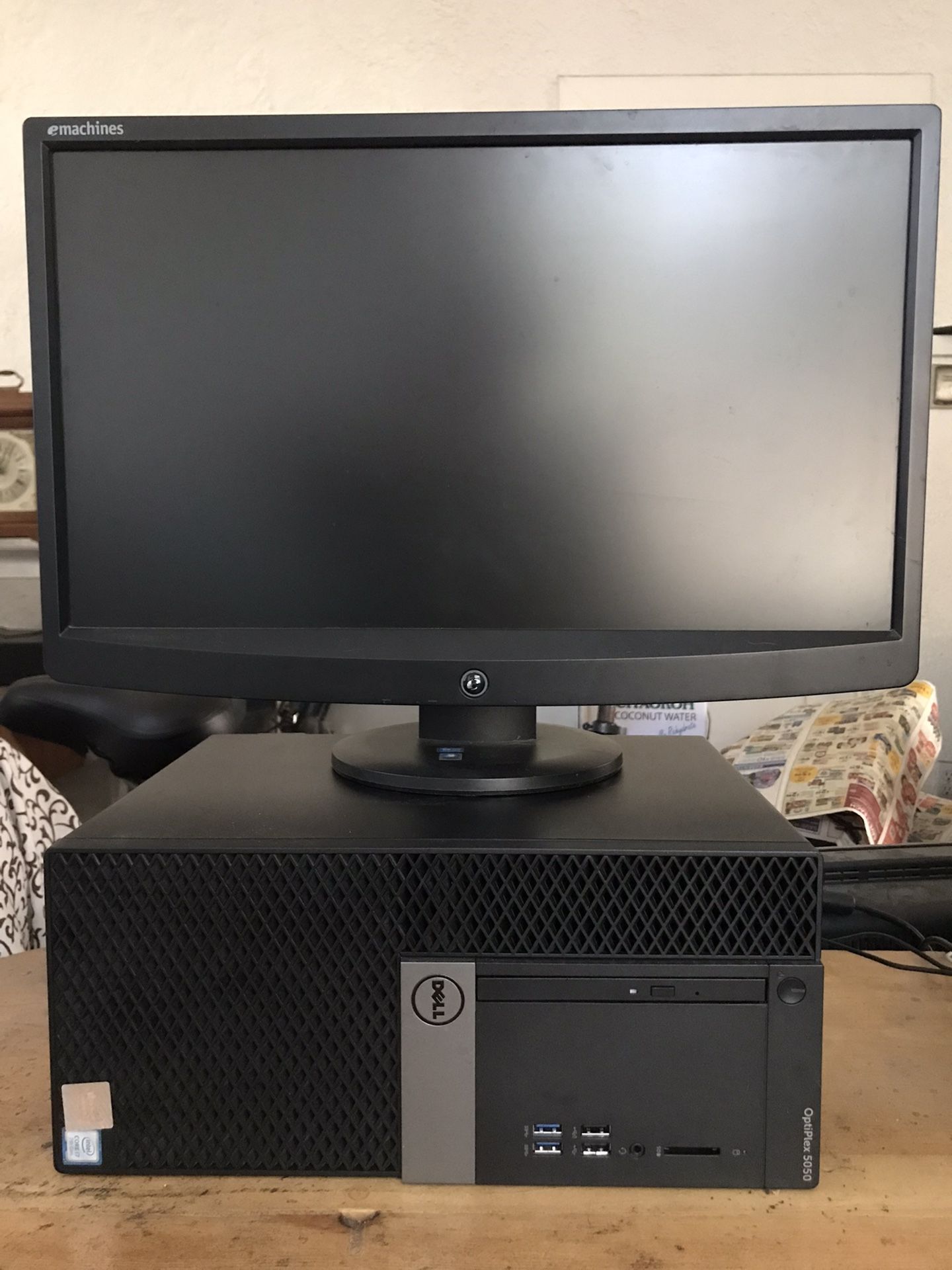 Dell Optiplex 5050 Intel Core i7-7700 CPU 3.6GHz 132ssd 16gb ddr4 ramt