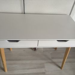 Vanity White Desk Table 