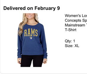 Rams Woman’s Sweater