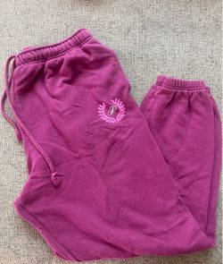 Pink sweatpants size L