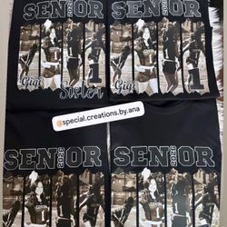 Custom Senior Night Shirts 🥳🏈✨ 