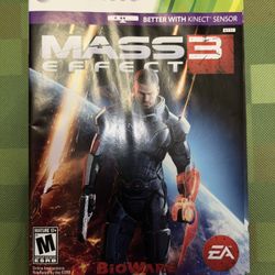 Mass Effect three for Xbox 360