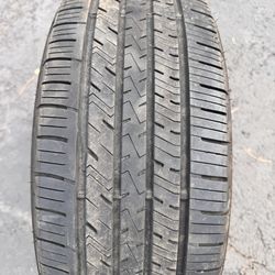 Single (1) 215 55 17 Aspen GT-AS all season tire