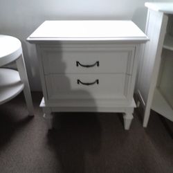 Little Dresser 2 Drawers  White 