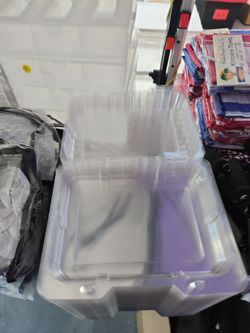 Plastic trays