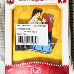 2024 Ariel Little Mermaid LE 300 Jumbo Pin D23 Expo Disney Joy On The Screen