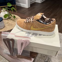 Nike SB Dunk Low Pro Note Shop Manchester Brew And Biscuits Size 10.5