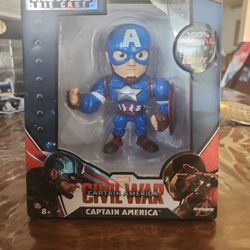 Funko Pop Metal Die Cast M45 Captain America 