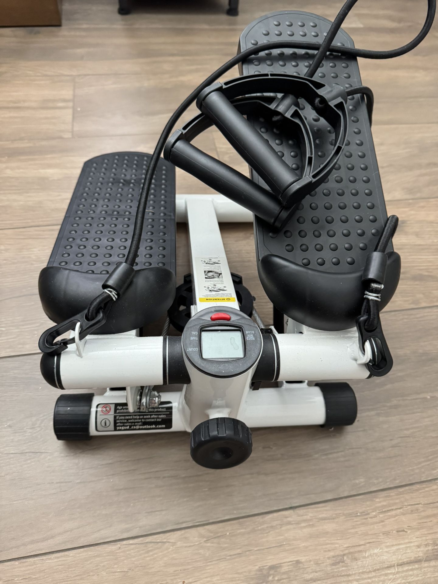 Mini Stepper With Resistance Bands