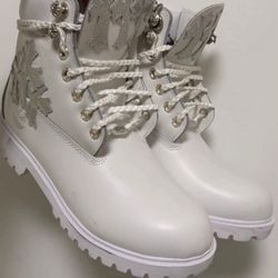 Custom Chrome Hearts Timberlands 