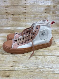 And Sons Trading Vintage Sneaker Boots - Mens Size US 12 / UK 11 Beige & Tan