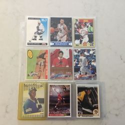 Baseball Basketball Football Hockey Cards 1980’s -       5000-5500cards      $250.   