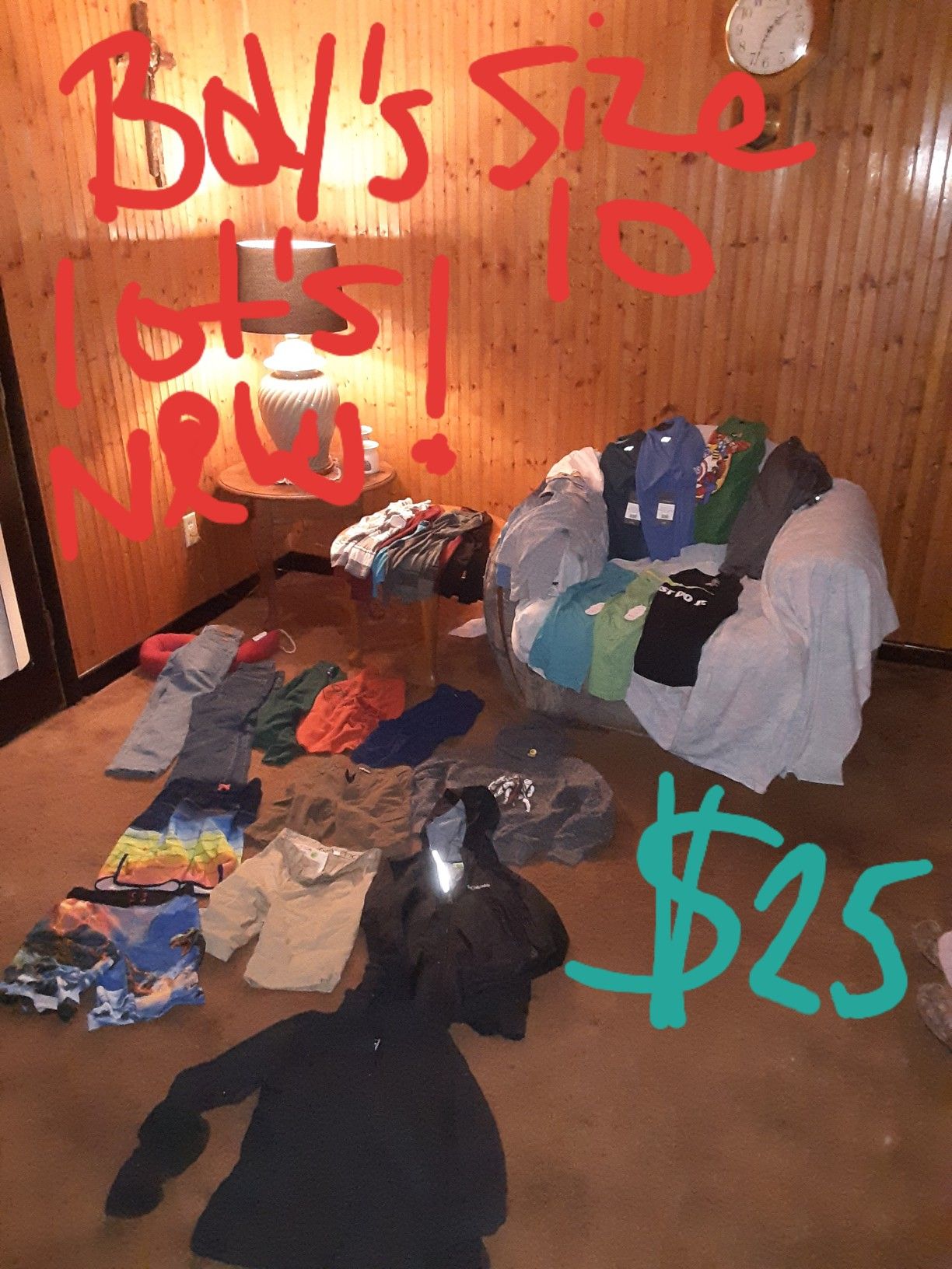 Boys size 10 clothing lot good condition