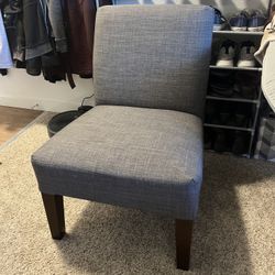 Charcoal Colored Accent Chair (Threshold Quincy)