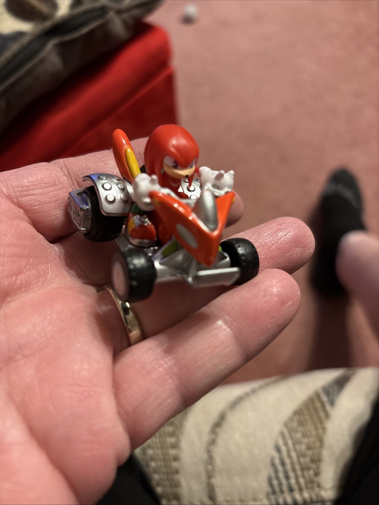 Sega All Stars Racing Knuckles The Echidna Metal Die Cast Vehicle.