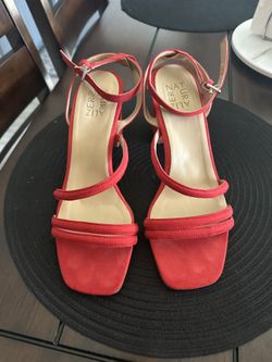 Women Red Heel Shoe